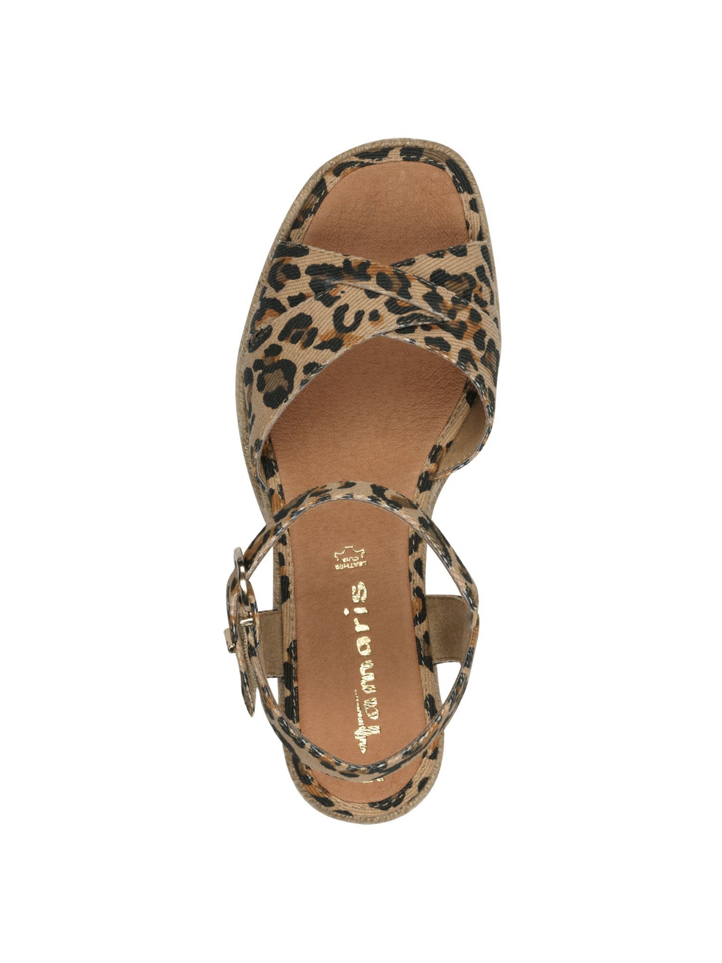 Sandales à lanières Tamaris en marron