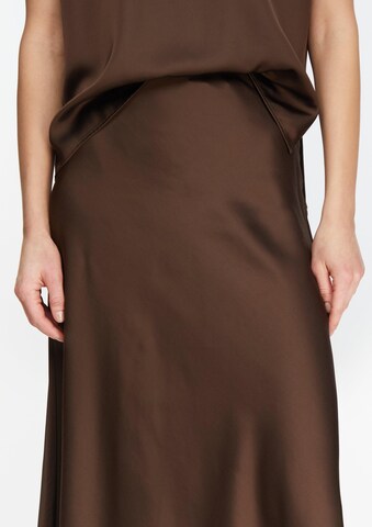 Jupe COMMA en marron