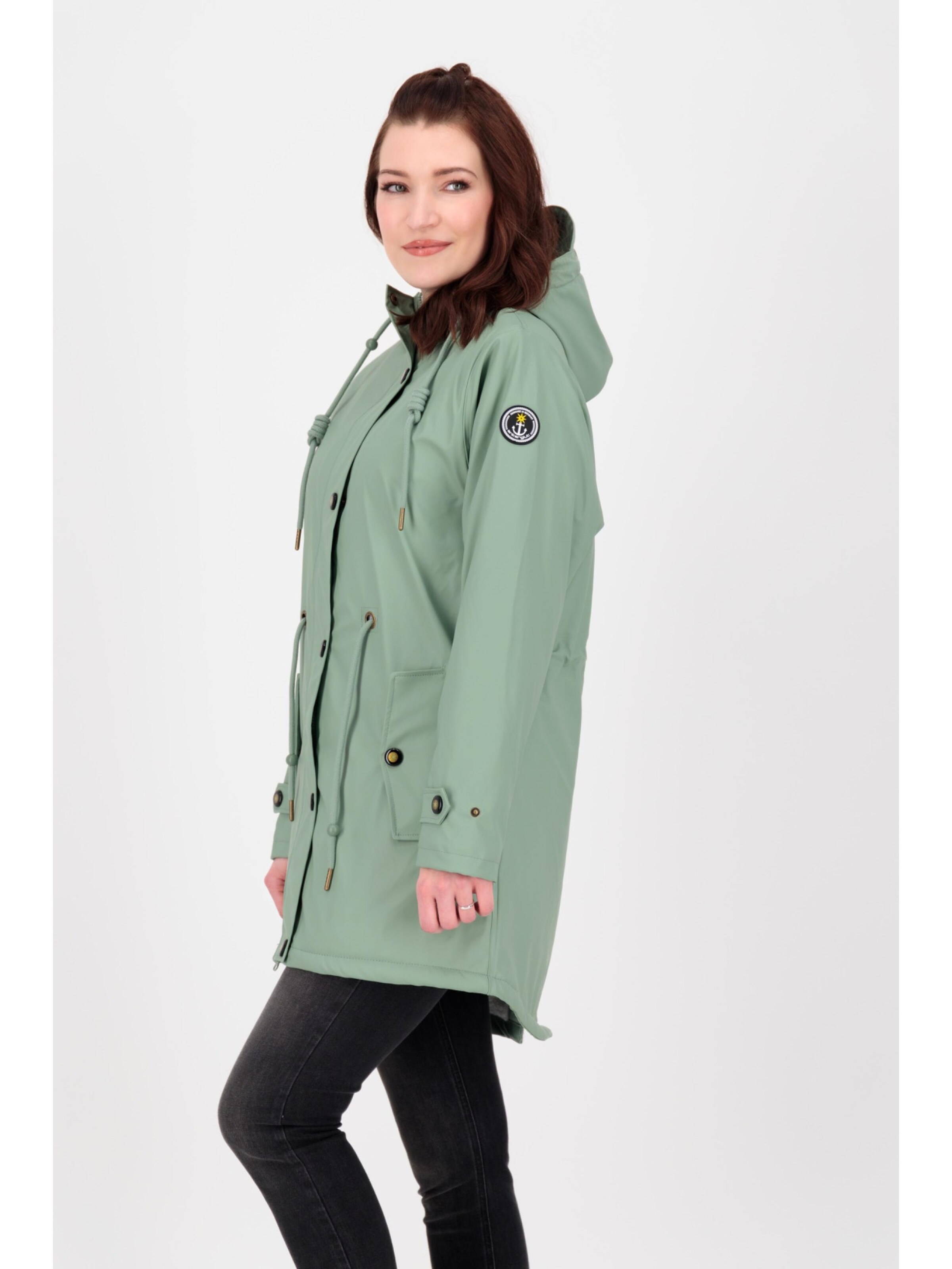 ankerglut Funktionsmantel 'Friesennerz ankergluttraum WMN'‌‌‌ in Grau