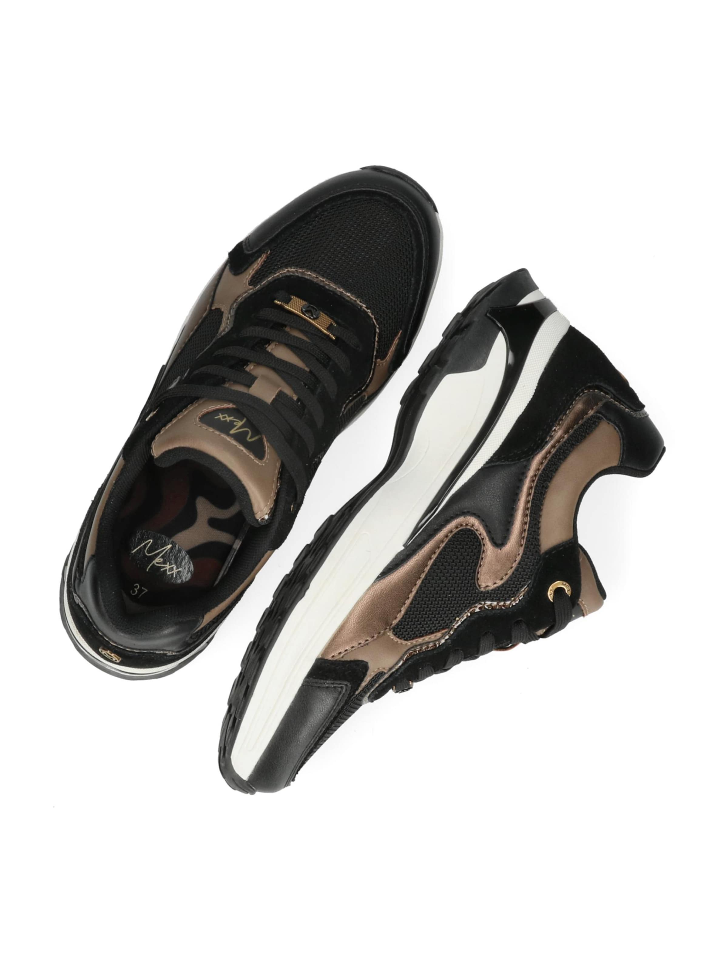 MEXXNiske tenisice 'PORTIA LOVE' - crna boja