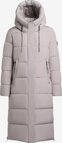 Manteau d’hiver 'VELIA' khujo en gris : devant
