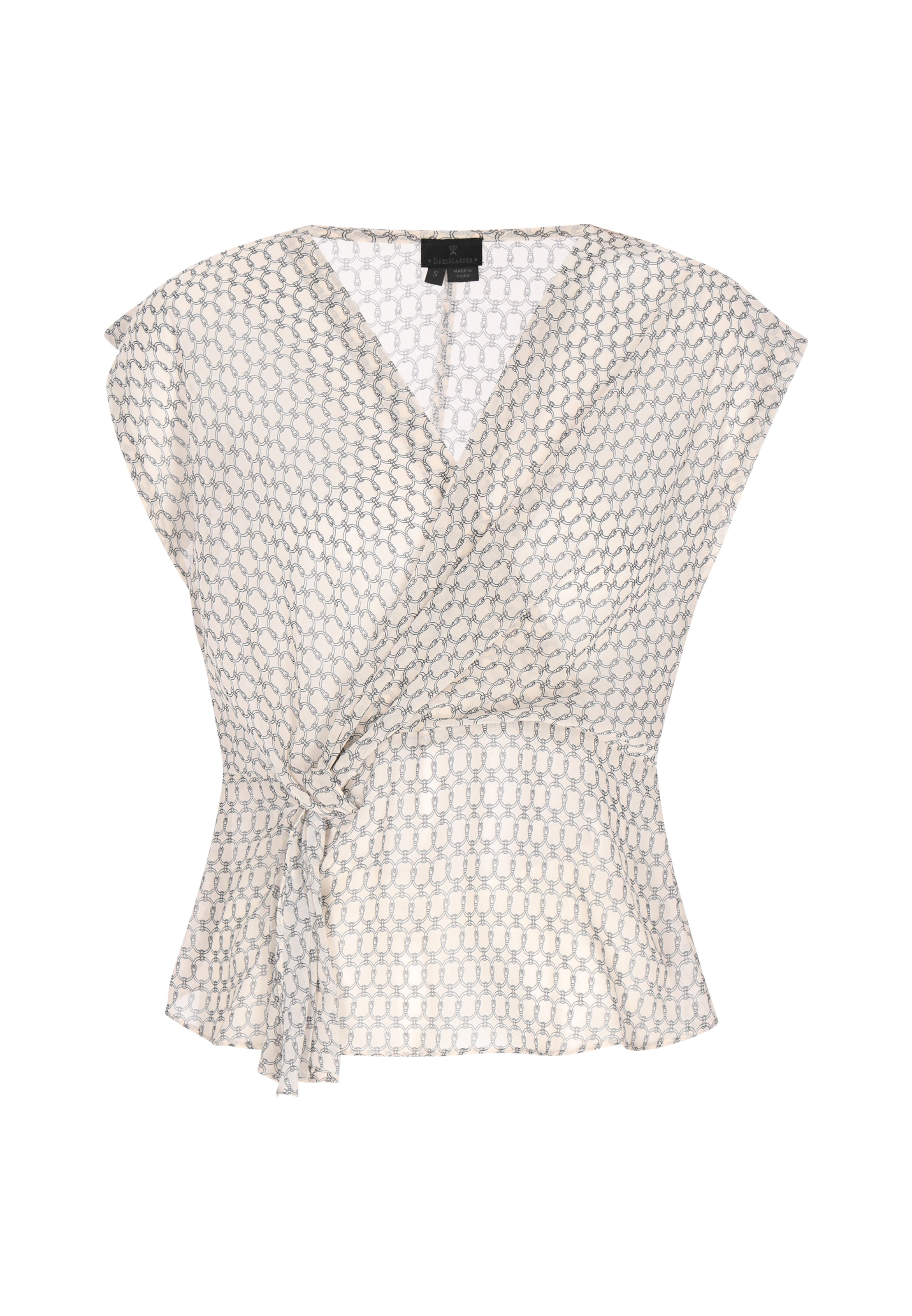 DreiMaster Klassik Блуза 'Classic Look' в бяло: отпред