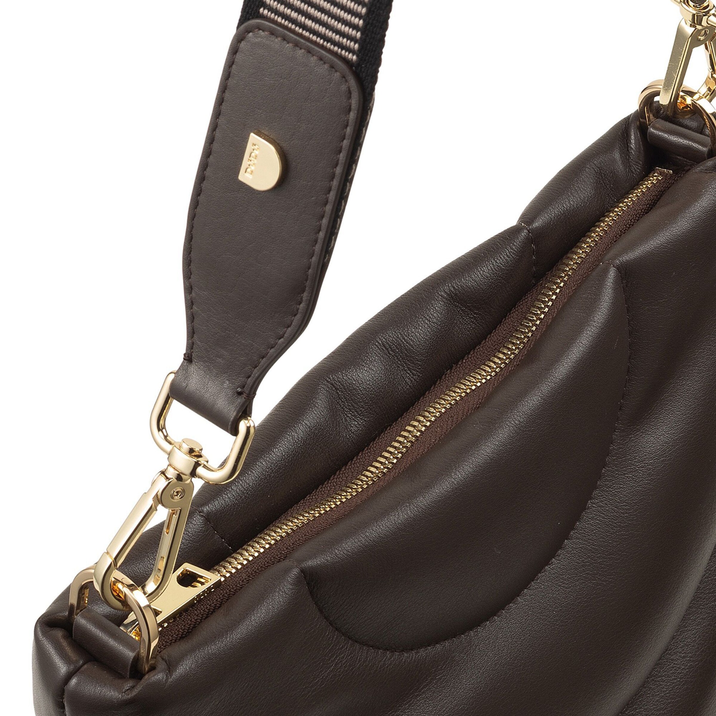 DuDu Shoulder Bag 'Barbara' in Brown
