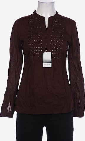 HALLHUBER Bluse XS in Braun: Vorderseite