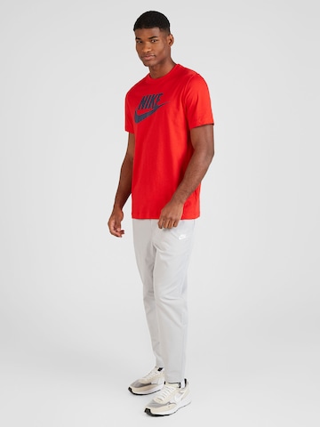 Nike Sportswear Normální Kalhoty 'CLUB' – šedá