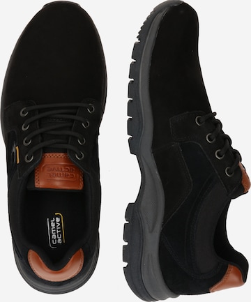 CAMEL ACTIVE Athletic lace-up shoe in Black