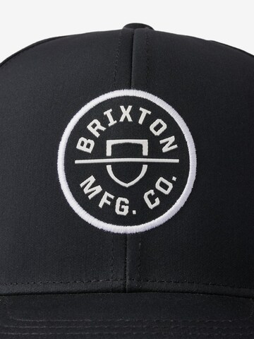 Brixton Cap 'CREST' in Schwarz