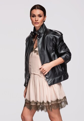 Veste mi-saison Ombre en noir