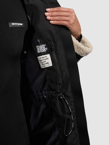 khujo Wintermantel 'Desna2' in Zwart