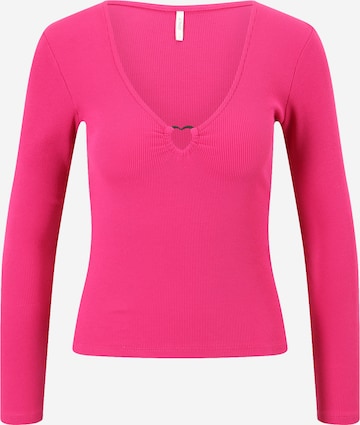 T-shirt 'ALUNA' Only Petite en rose : devant