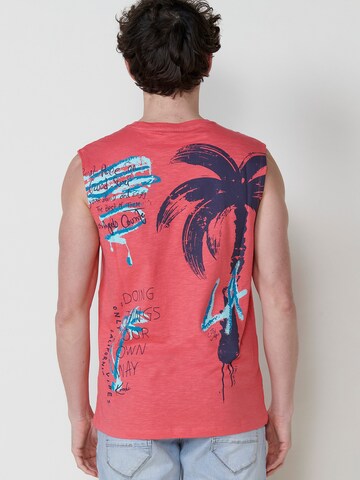 KOROSHI Shirt in Orange: front