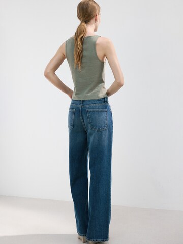 MANGO Top 'NEVADO' | siva barva