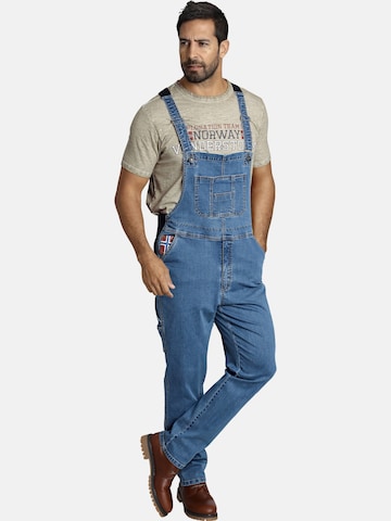 Jan Vanderstorm Regular Jean Overalls 'Kearon' in Blue