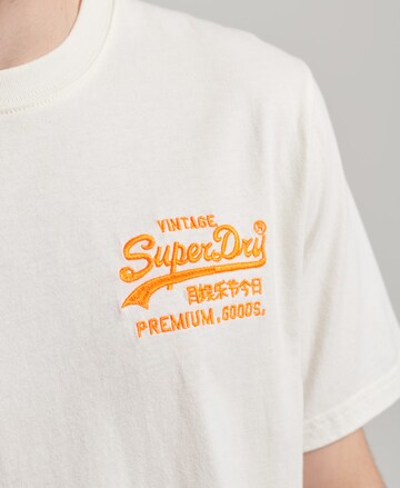 T-Shirt Superdry en blanc