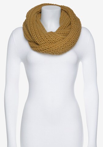 J. Jayz Tube Scarf in Yellow: front