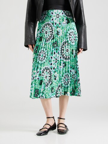 Gonna di COMMA in verde: frontale