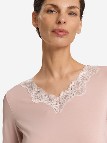 Chemise de nuit 'Dana' Hanro en rose