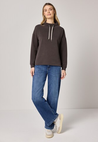 STREET ONE Sweatshirt in Brown