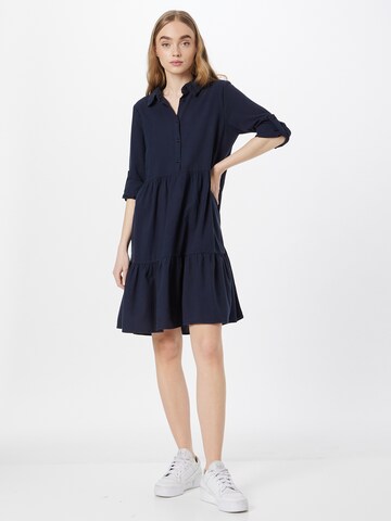 Kaffe Shirt Dress 'Naya' in Blue