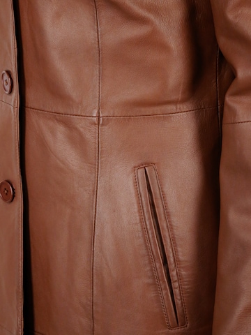 JCC Between-Seasons Coat in Brown