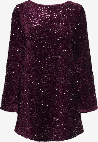 ONLY Cocktailjurk 'ONLAnika' in Rood: voorkant