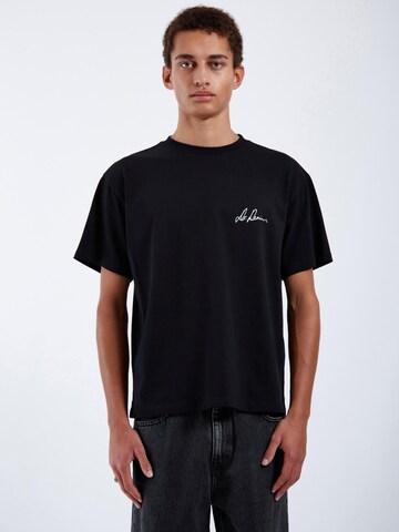 Dr. Denim Shirt 'Bace Tee'‌‌ in Schwarz: Vorderseite