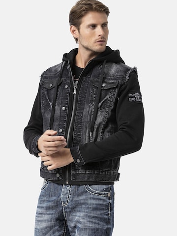 Veste mi-saison CIPO & BAXX en noir