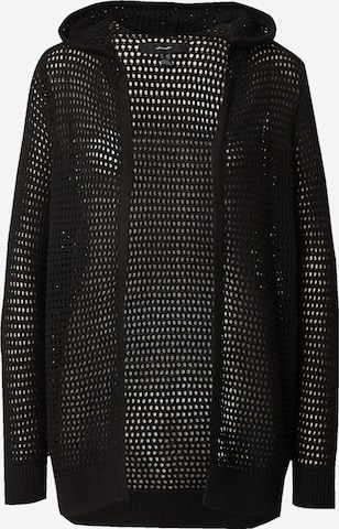 Vero Moda Petite Knit Cardigan 'MADERA' in Black: front