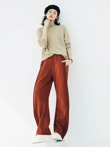 yoligex Loosefit Hose‌‌ in Orange: Vorderseite