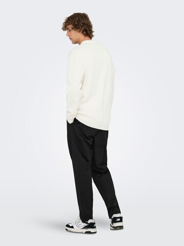 Only & Sons Trui 'ONSPhil' in Wit