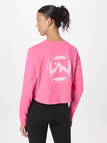 rožinė COLUMBIA Sportiniai marškinėliai 'North Cascades'