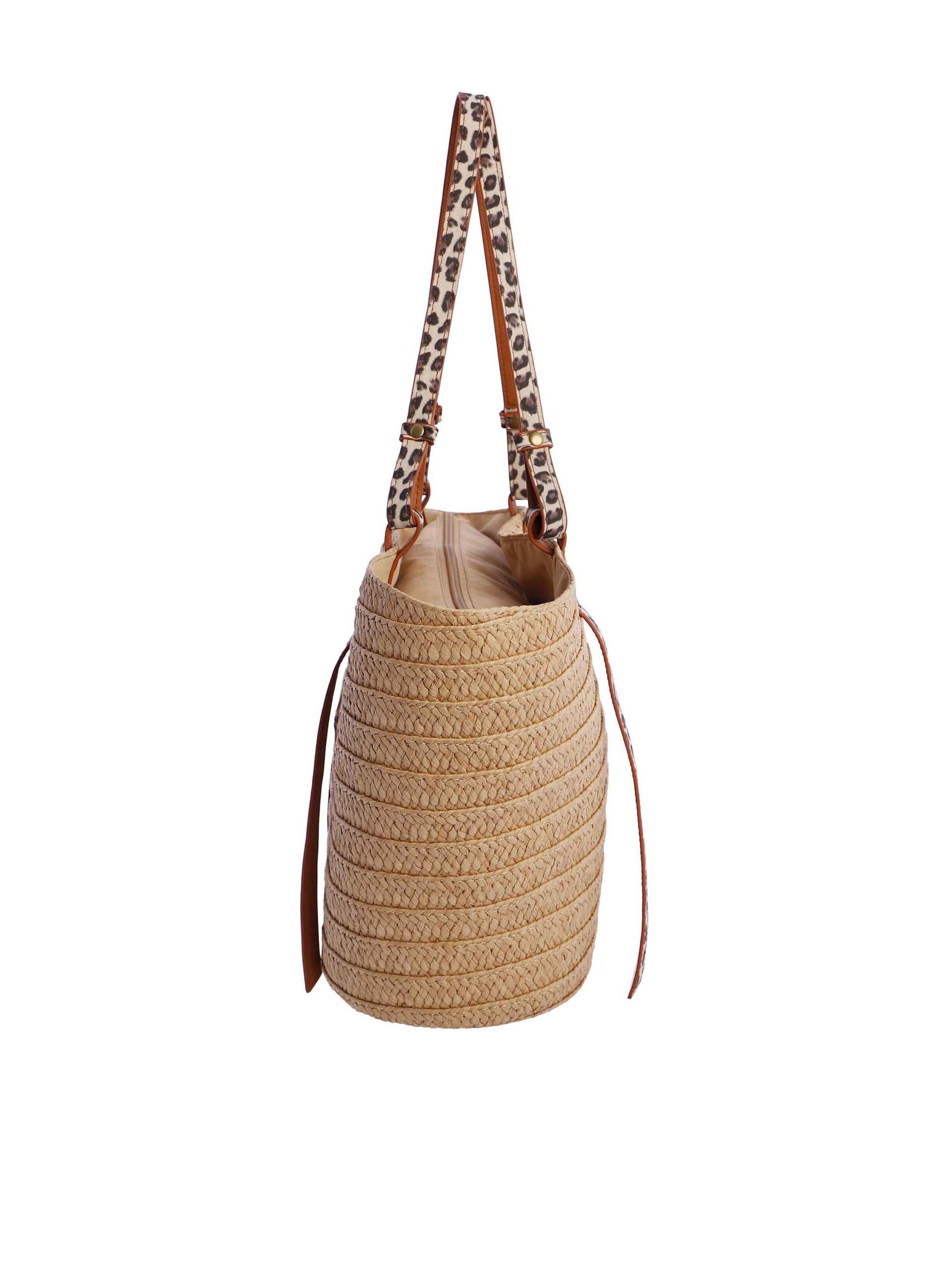 Amichi - Bolsa de playa 'Soleil' en marrón