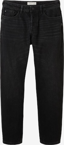 TOM TAILOR DENIM Loosefit Jeans in Zwart: voorkant