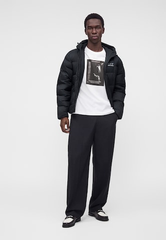 EA7 Emporio Armani Зимняя куртка в Черный