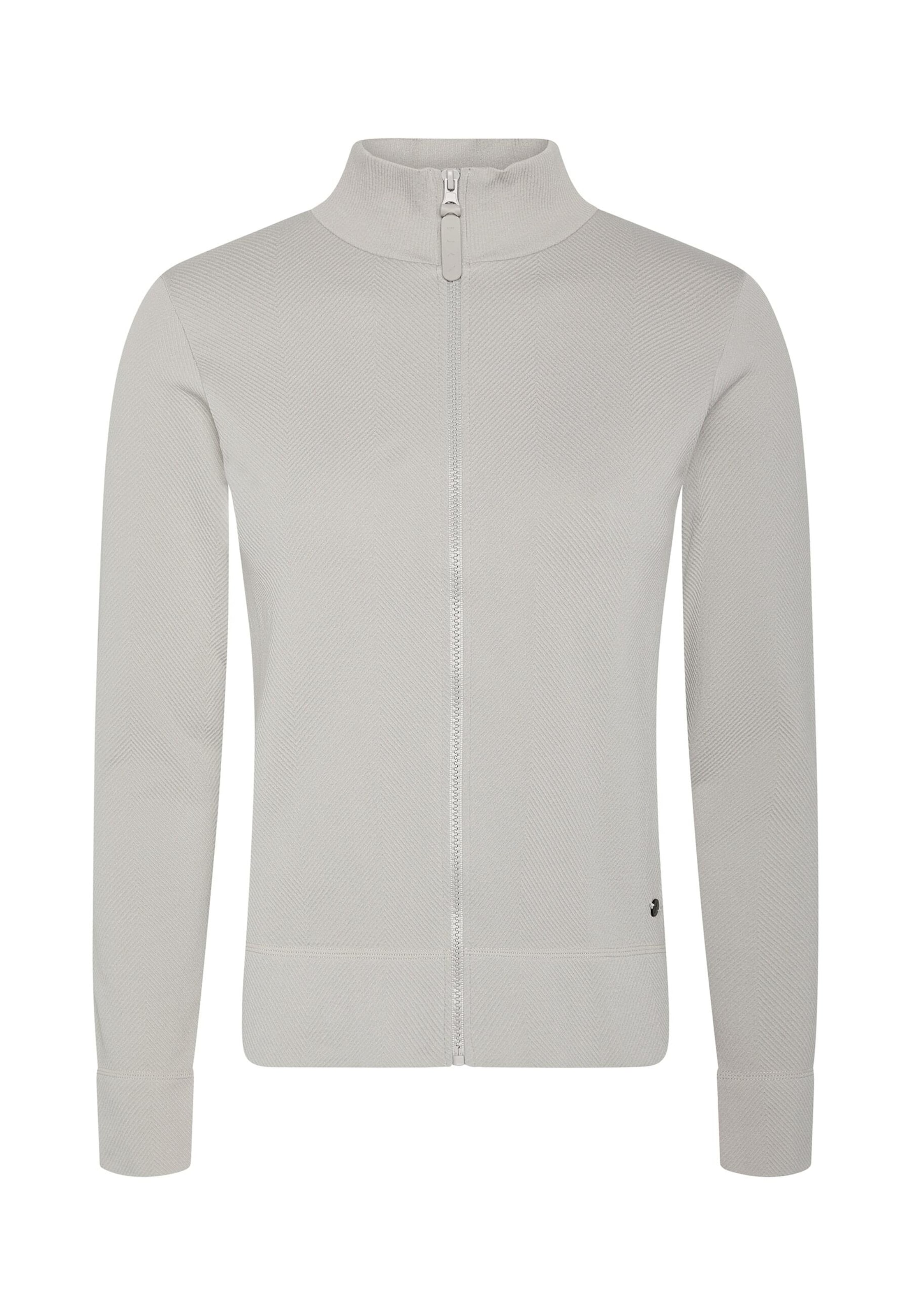 Born Living Yoga Between-season jacket 'Gita' in Grey: front