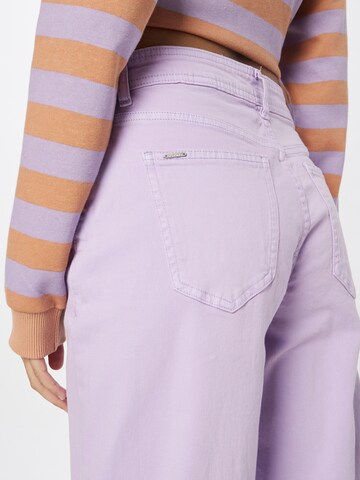 b.young Wide leg Jeans 'KATO LYDIA' in Purple