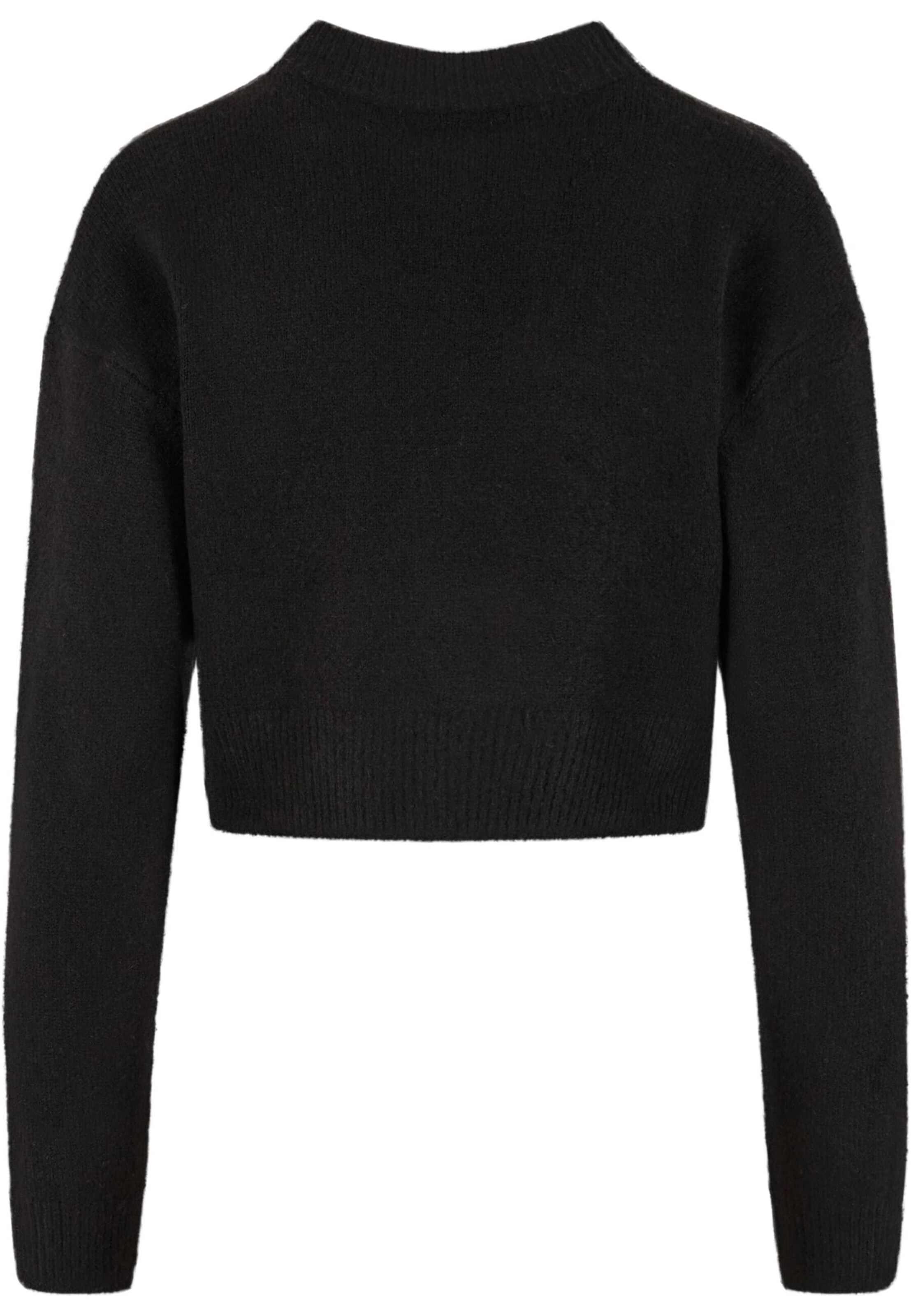 Urban Classics Gebreid vest in Zwart