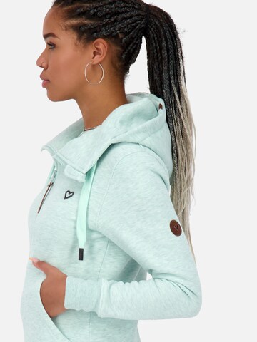 alife & kickin Sweatjacke 'YasminAK A' in Grün