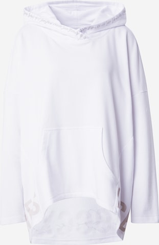 Soccx Μπλούζα φούτερ σε λευκό: μπροστά