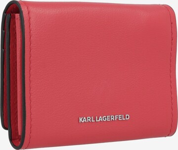 Karl Lagerfeld Portemonnaie 'Ikonik 2.0' in Rot