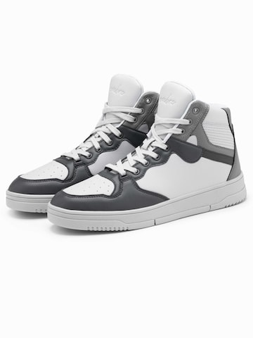 Ombre Sneakers hoog 'Fosh-0139' in Grijs