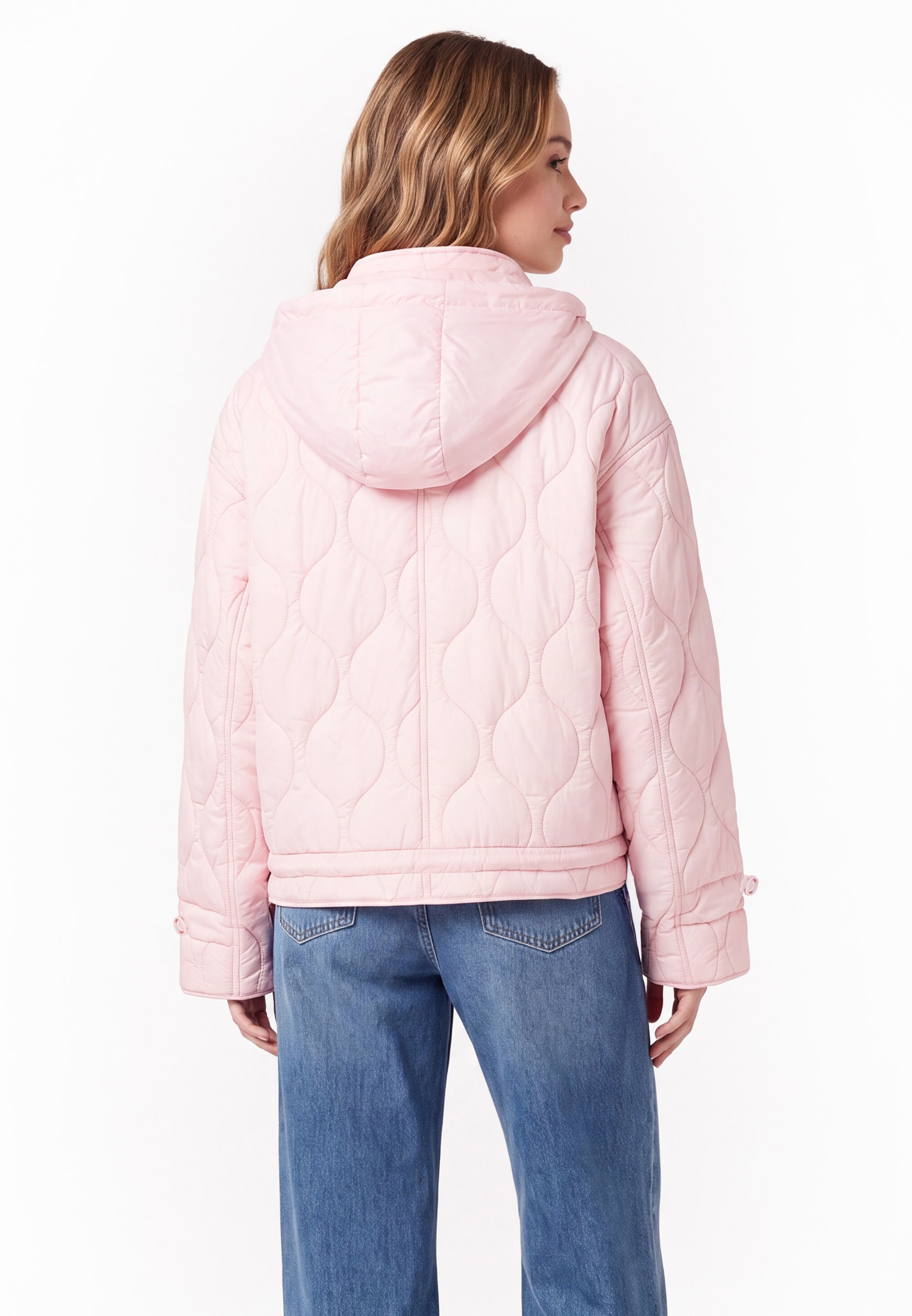 MYMO - Chaqueta de entretiempo en rosa