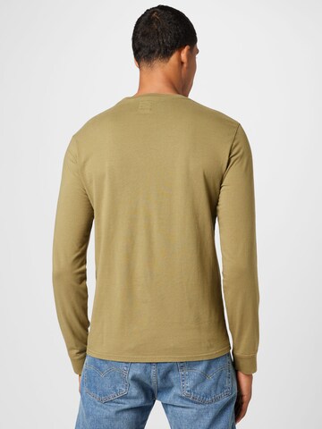 LEVI'S ® Shirt 'LS Original HM Tee' in Groen