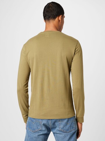 LEVI'S ® - Camisa 'LS Original HM Tee' em verde