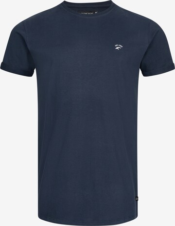 T-Shirt ' Kloge ' INDICODE JEANS en bleu : devant