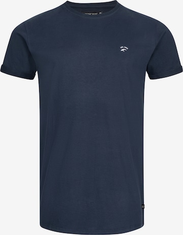 T-Shirt ' Kloge ' INDICODE JEANS en bleu : devant