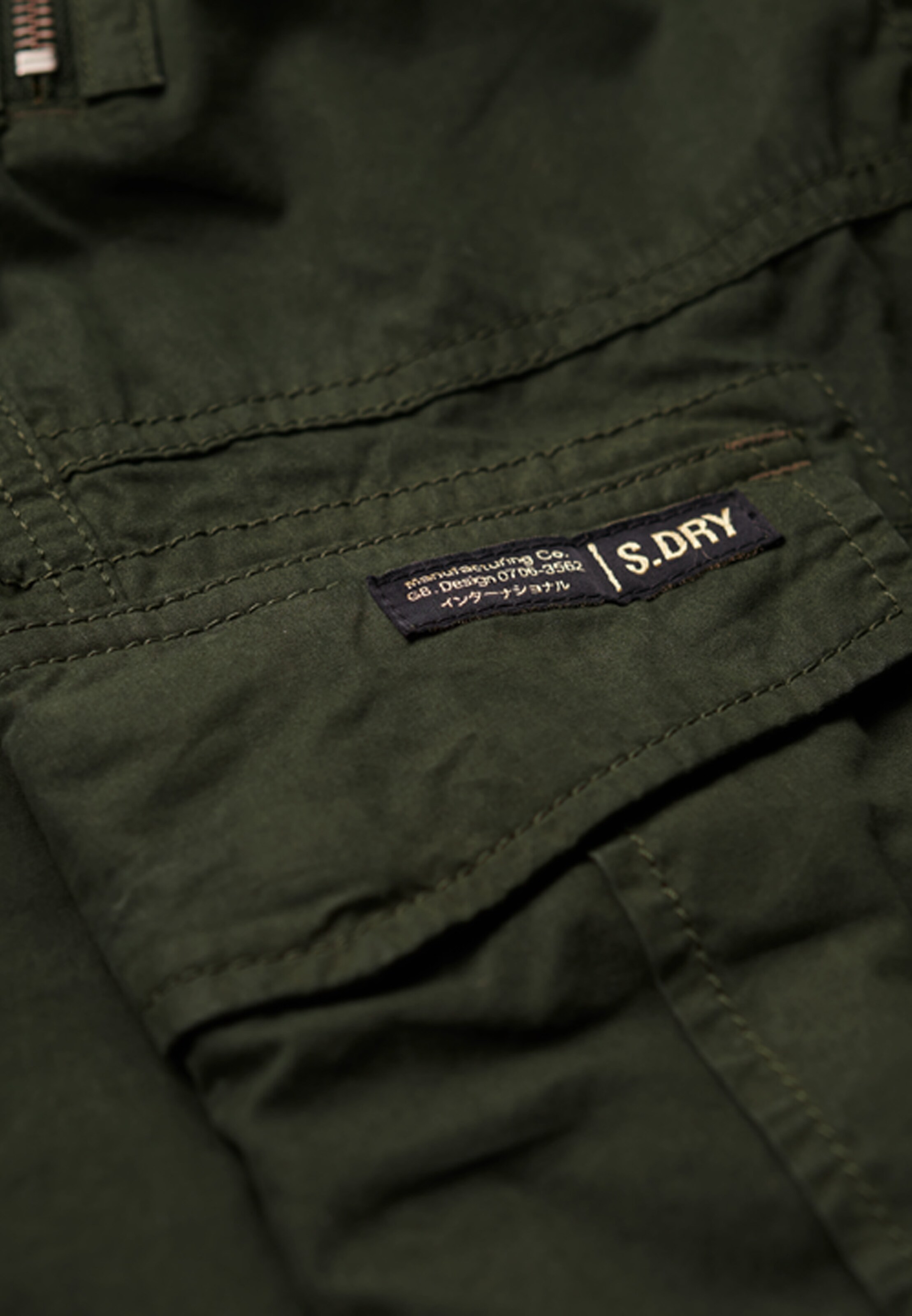 Superdry Wide leg Cargo Pants in Green