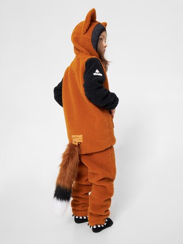 WeeDo Fleecejacke 'FOXDO Fuchs' in Braun