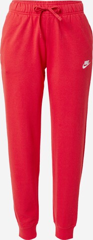Pantalon Nike Sportswear en rouge : devant