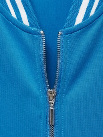 MANGO Tussenjas in Blauw